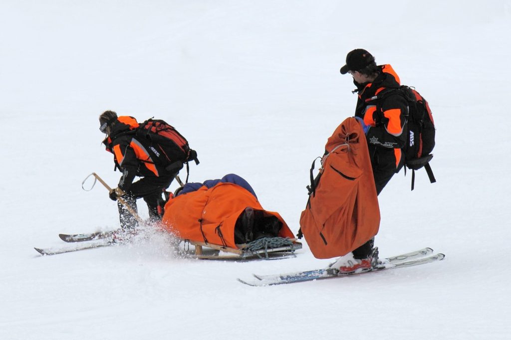 ski, patrol, winter